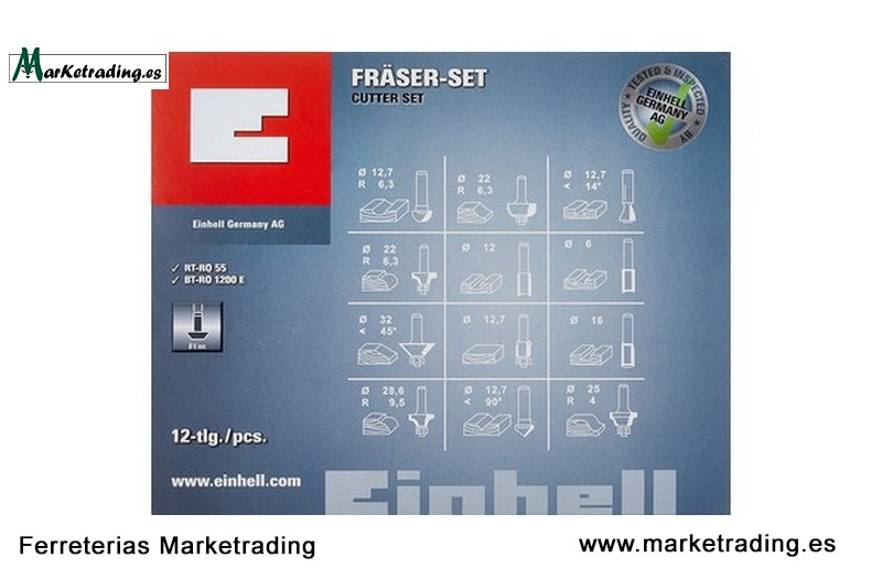 Juego de fresas Einhell_2