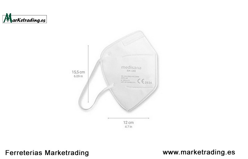 Mascarillas de protecciónFFP2 NR Medisana Pack 25 ud _2