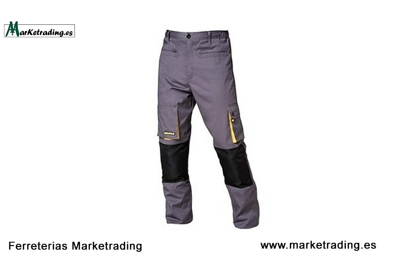 Pantalon de trabajo Gris-Negro Wolfpack