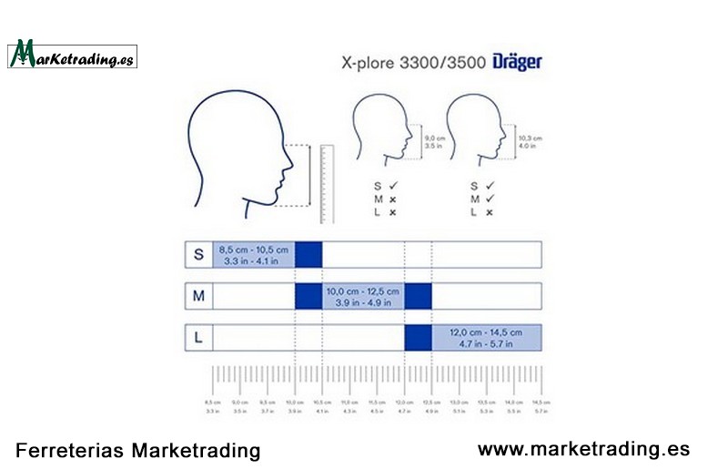 Respirador homologado de seguridad para pintura y agricultura Dräger_5